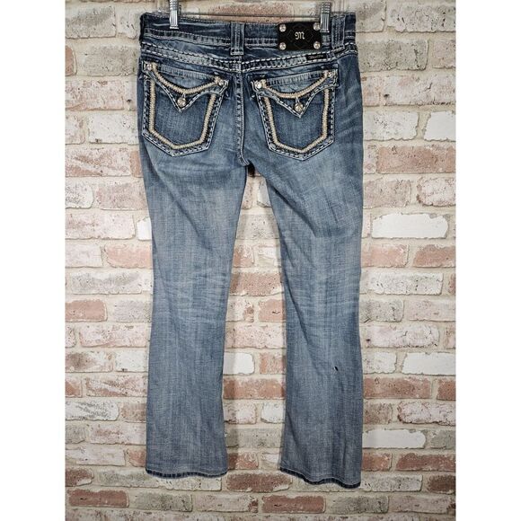 Miss Me Women's Denim Boot Cut Jeans 28x32 - Picture 3 of 14